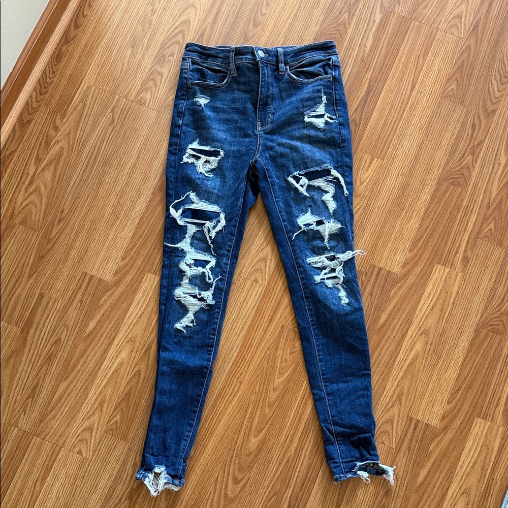 American Eagle Jeans Size 6 Super Hi-Rise Jeggings